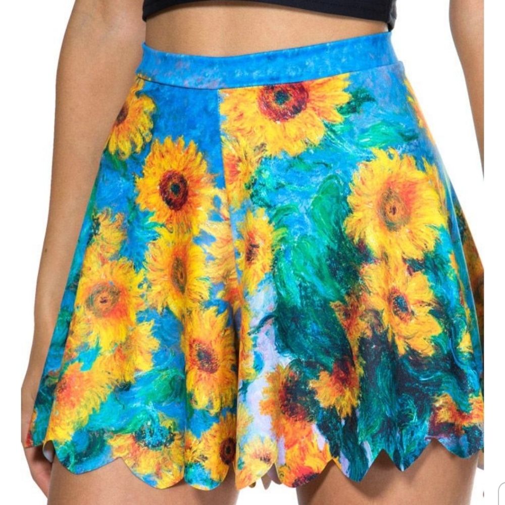 Blackmilk Sunflower Shorties - M